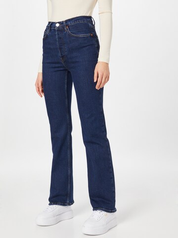 RE/DONE Regular Jeans in Blauw: voorkant