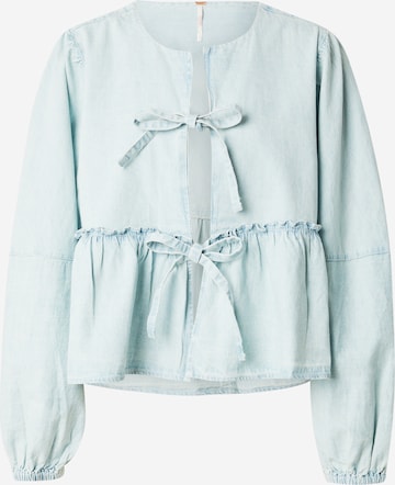 Free People Pusero värissä sininen: etupuoli