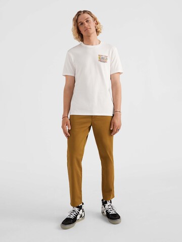 O'NEILL - Tapered Pantalón chino 'Ridge Worker' en beige
