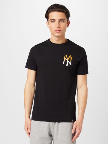 NEW ERA T-Shirt 'NEYYAN' in Schwarz: Vorderseite