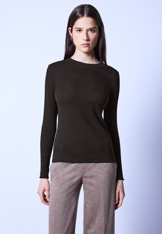 Street One Studio Shirt in Brown: front