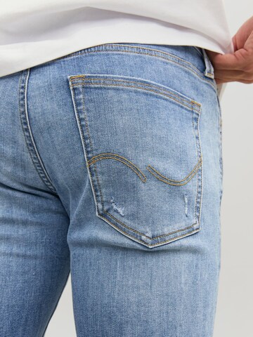 Coupe slim Jean 'Liam Seal' JACK & JONES en bleu