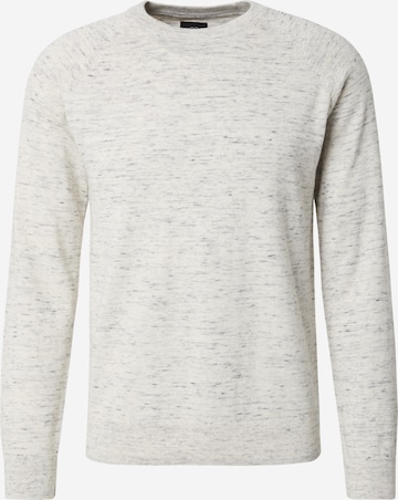 Pull-over QS en gris : devant