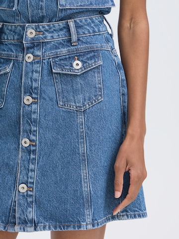 ICHI - Falda 'IHPAMILA' en azul