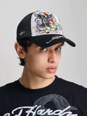 Casquette 'Tattoo Eagle' Ed Hardy en blanc