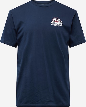 VANS T-Shirt 'POSITIVE ATTITUDE' in Blau: predná strana