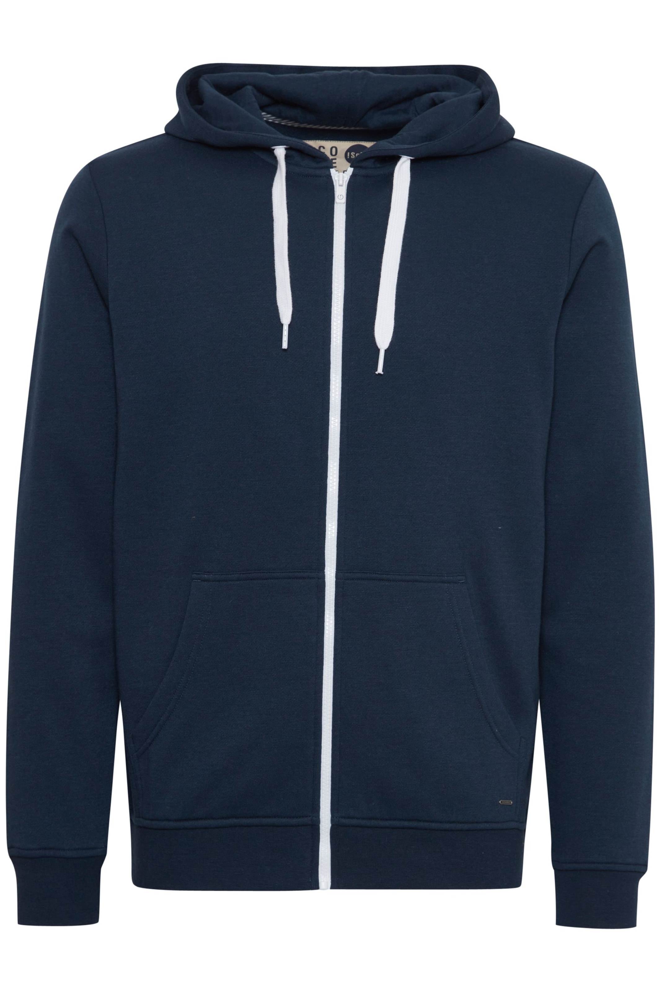 !Solid Sweatjacke 'Olli' in Blau: Vorderseite