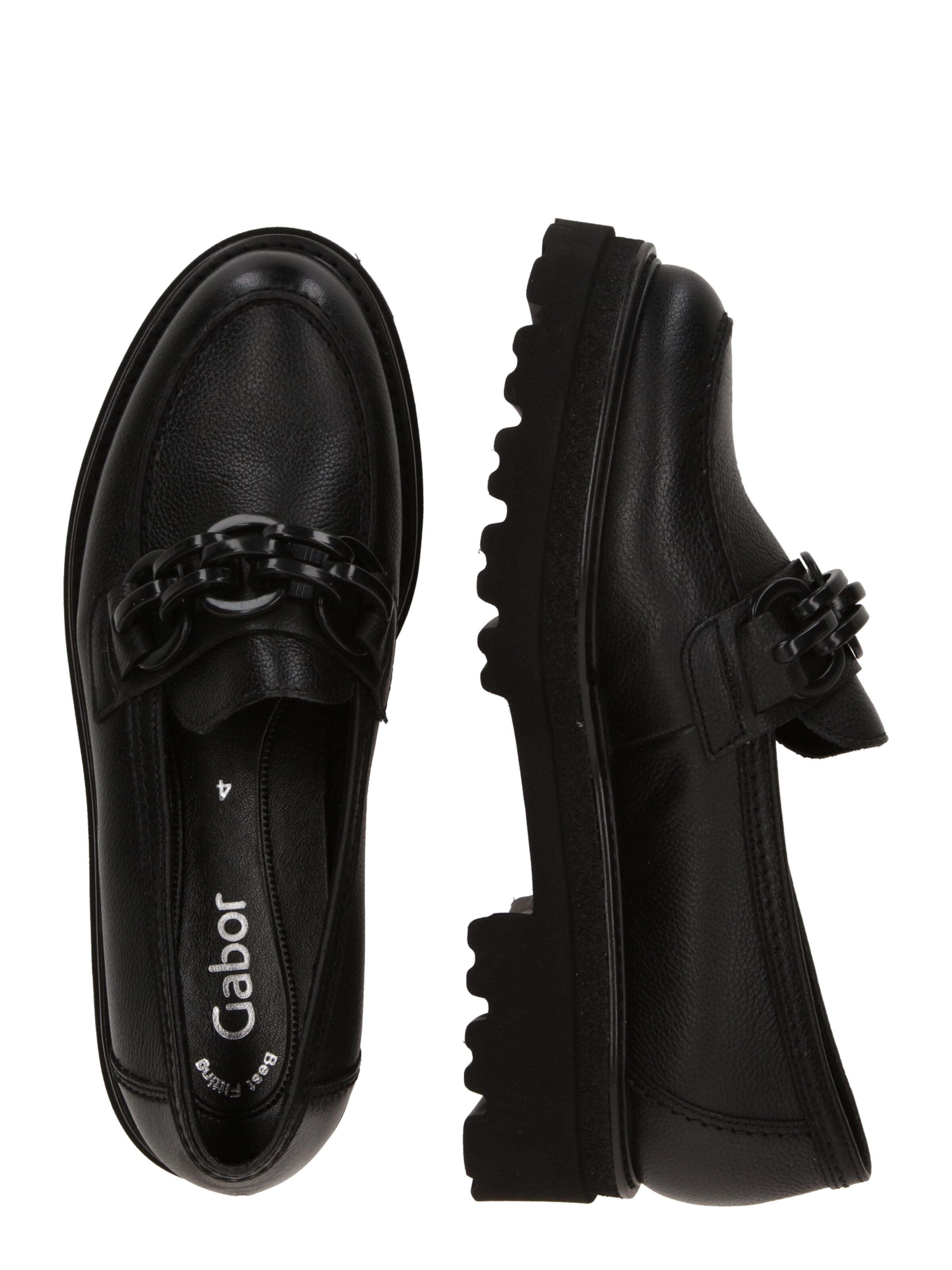 GABOR Slipper i sort