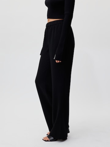 LeGer by Lena Gercke Loose fit Pants 'Aylin Tall' in Black