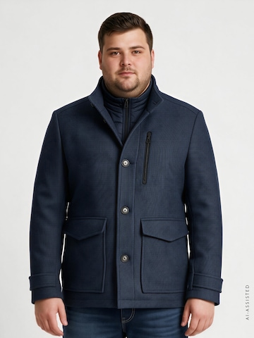 LERROS Tussenjas in Blauw: voorkant