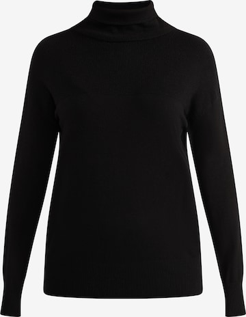 usha WHITE LABEL Sweater 'Lynnea' in Black: front