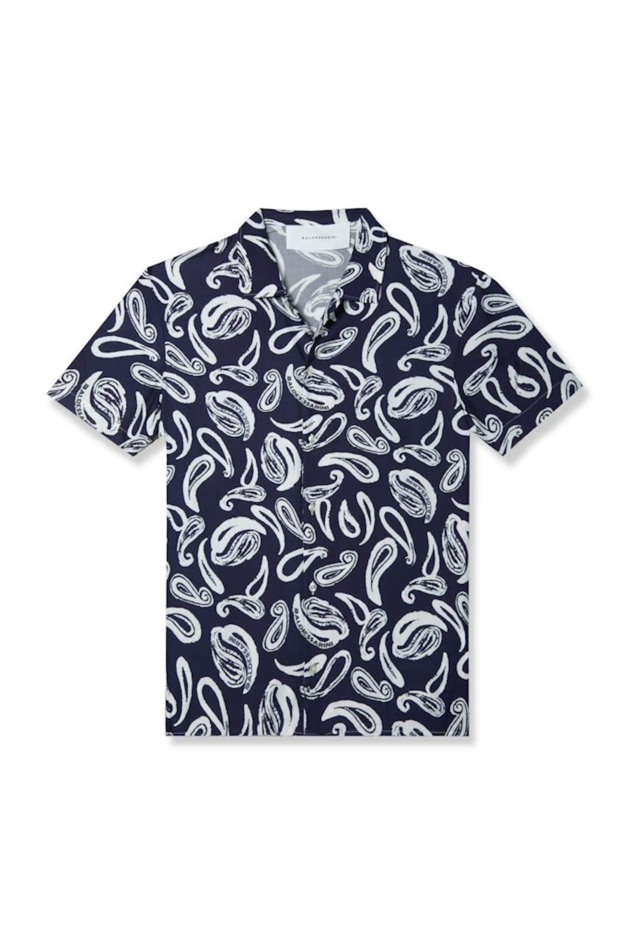 Baldessarini Regular Fit Hemd in Schwarz: Vorderseite