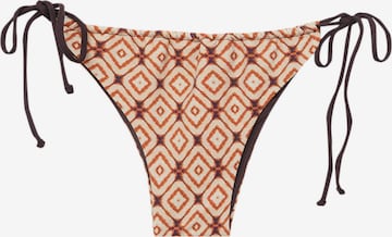 Pantaloncini per bikini di Pull&Bear in beige: frontale