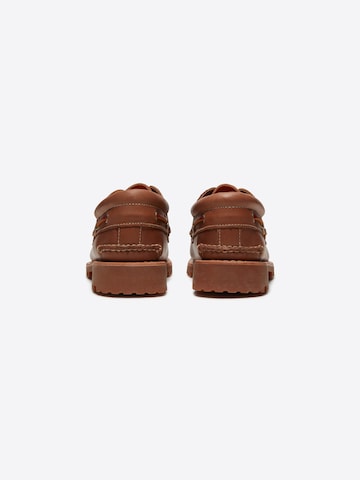 TIMBERLAND Mokasini | rjava barva