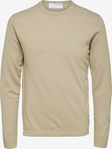 Pullover 'Lake' di SELECTED HOMME in beige: frontale