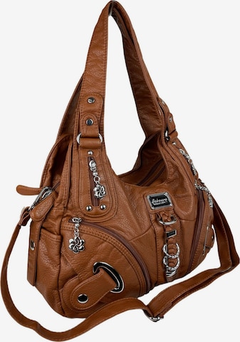 Kumixi Handtasche in Braun: Vorderseite