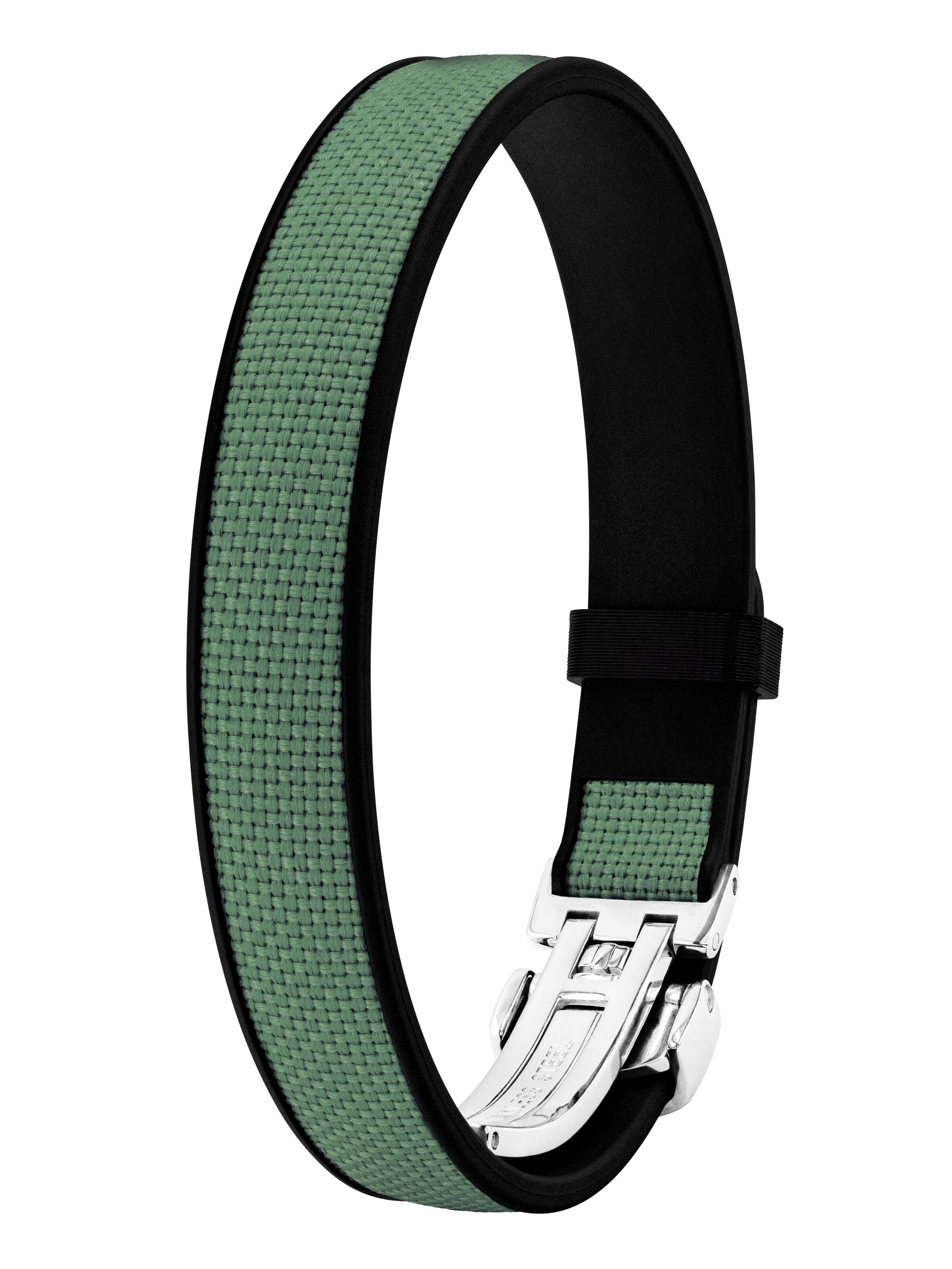NiMa Atelier - Pulsera 'GEB OCEAN' en verde: frente