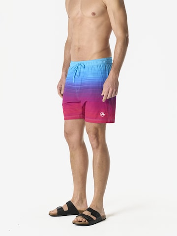 KOROSHI Badeshorts in Blau