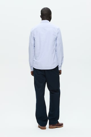 WOOD WOOD Regular fit Button Up Shirt 'Adam' in Blue