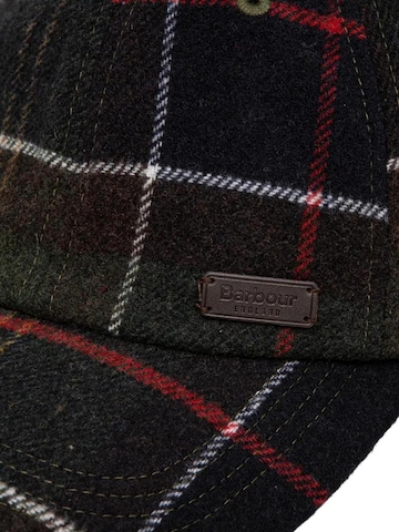 Berretto 'GALINGALE TARTAN SPORTS CAP MHA0553' di Barbour in verde