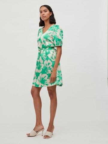 VILA Платье 'Paper' в Зеленый: спереди