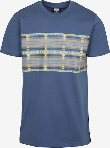 Urban Classics Regular fit Shirt 'Inka' in Blauw: voorkant