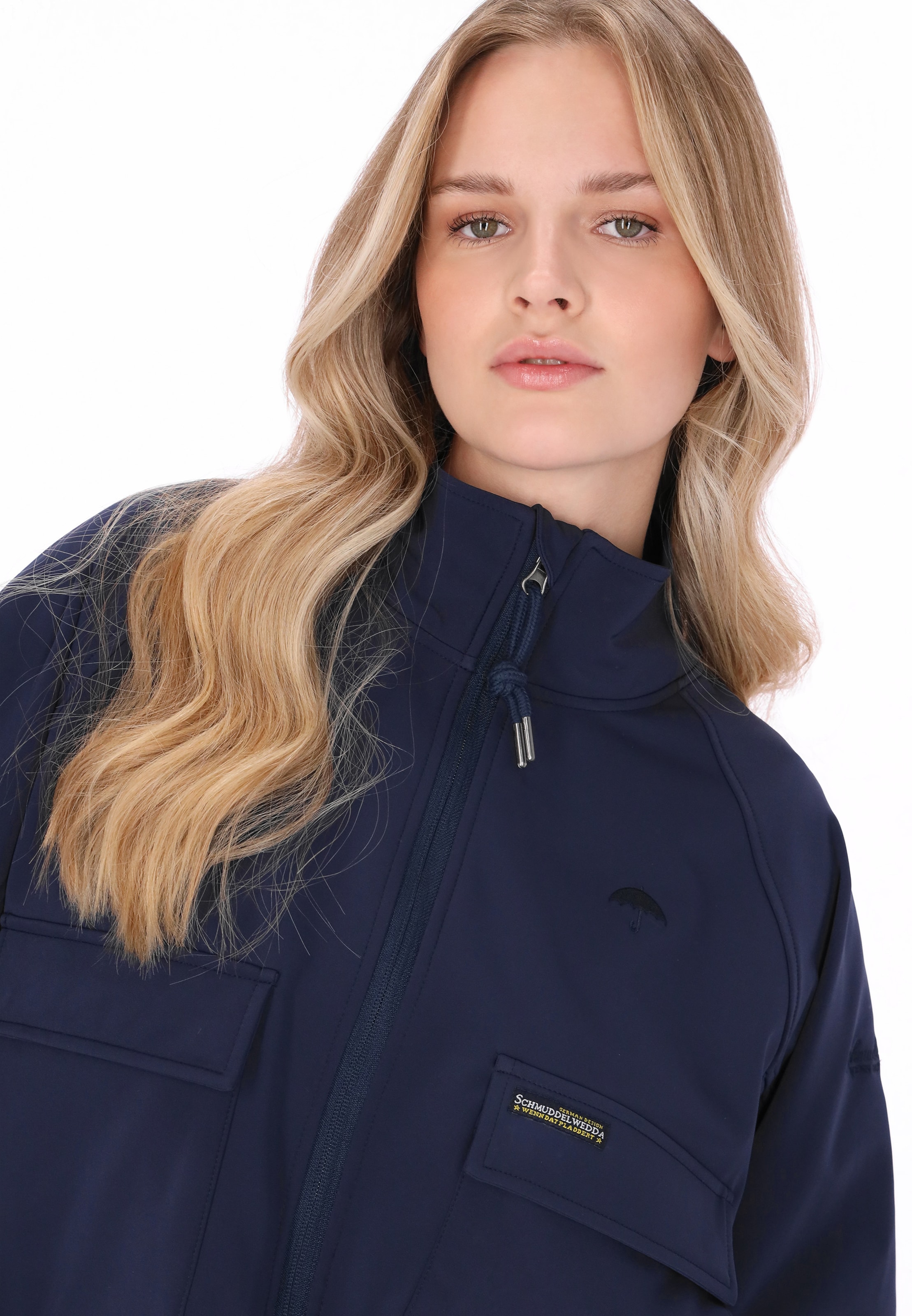 Schmuddelwedda Funktionsjacke in Blau