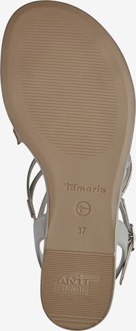 TAMARIS Sandalen met riem in Goud