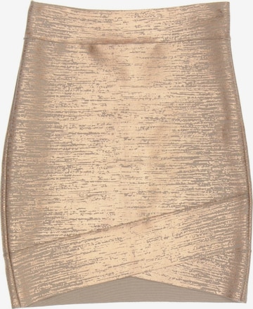 BCBGMAXAZRIA Skirt in XS in Silver: front