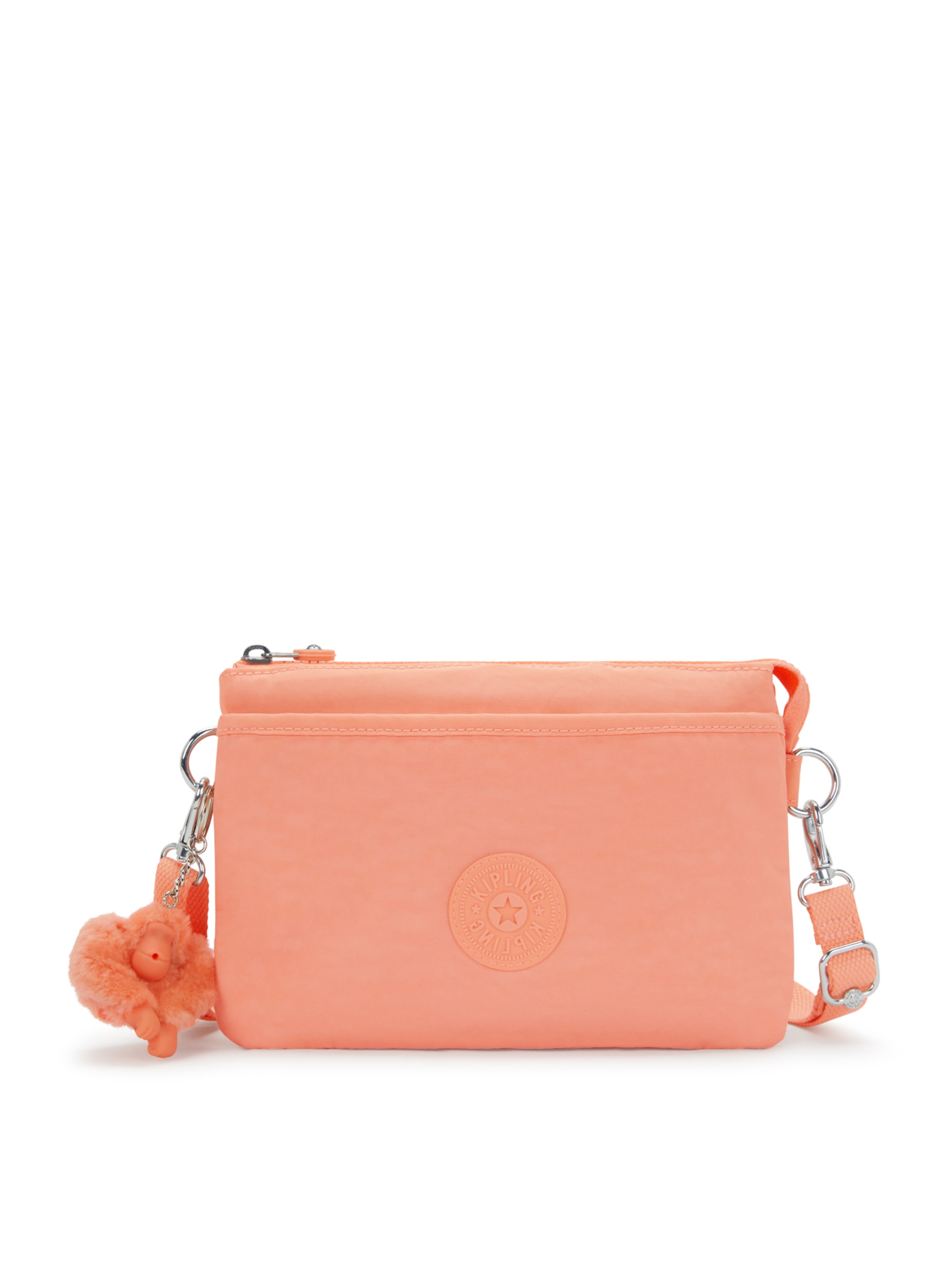 Borsa a tracolla 'Riri' di KIPLING in arancione: frontale