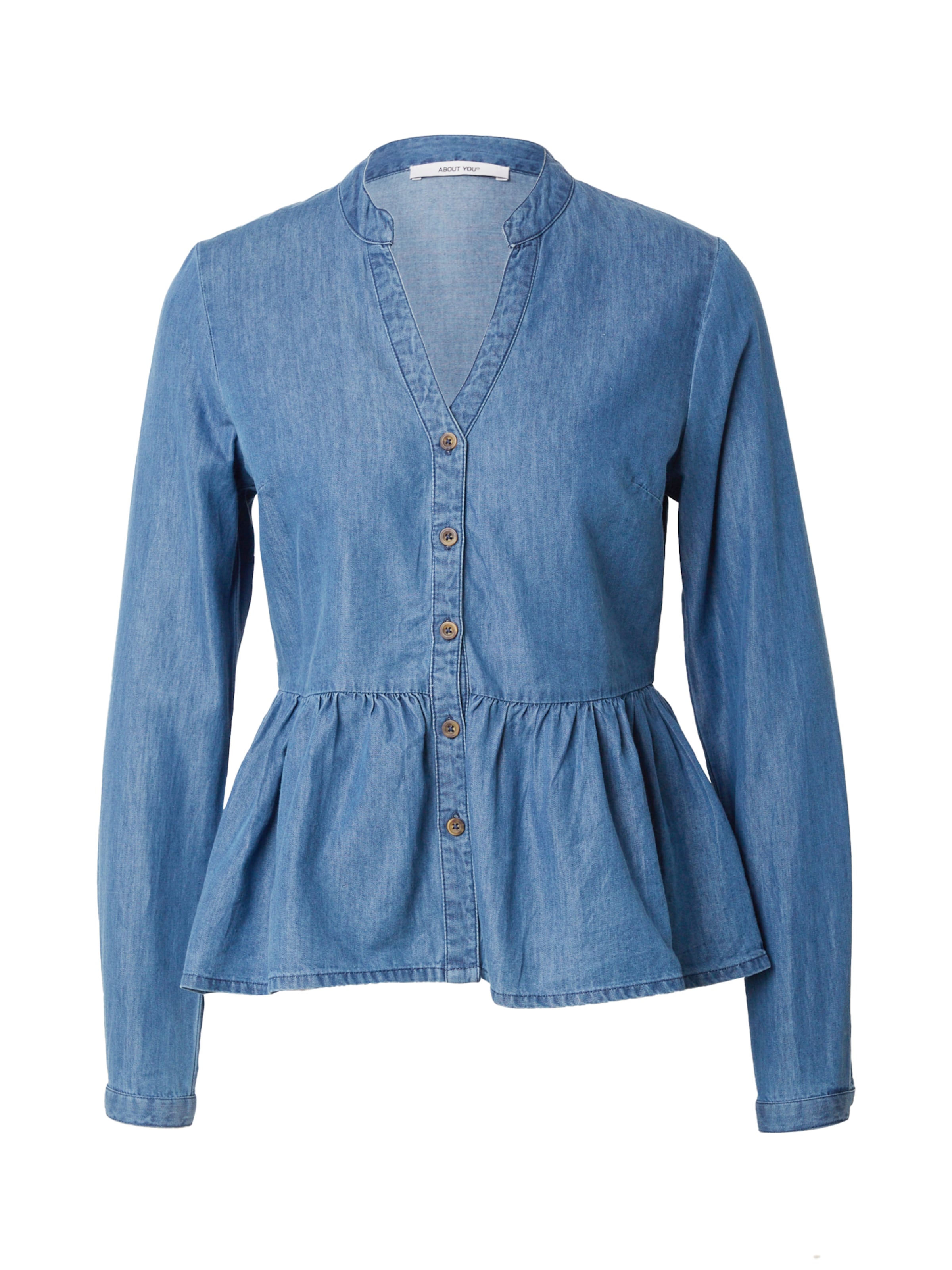 ABOUT YOU Blouse 'Rivka' in Blue: front