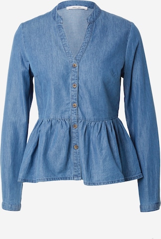 ABOUT YOU Blouse 'Rivka' in Blauw: voorkant