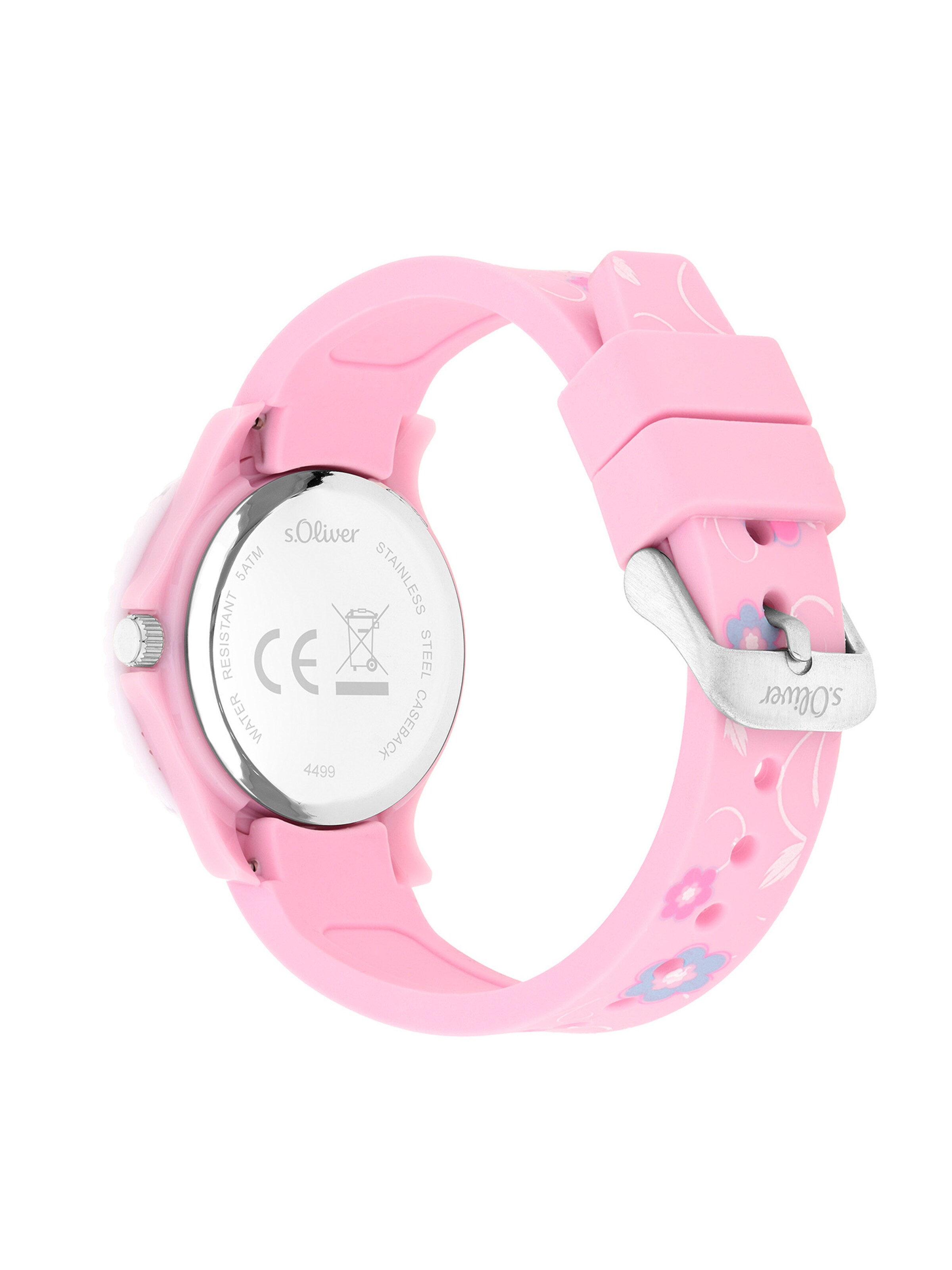 s.Oliver Watch 'The Magic Time' in Pink