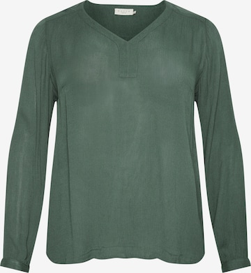 KAFFE CURVEBluza 'KC Cami' - zelena boja: prednji dio