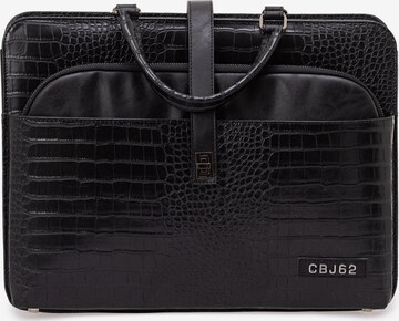 CIPO & BAXX Document Bag in Black: front