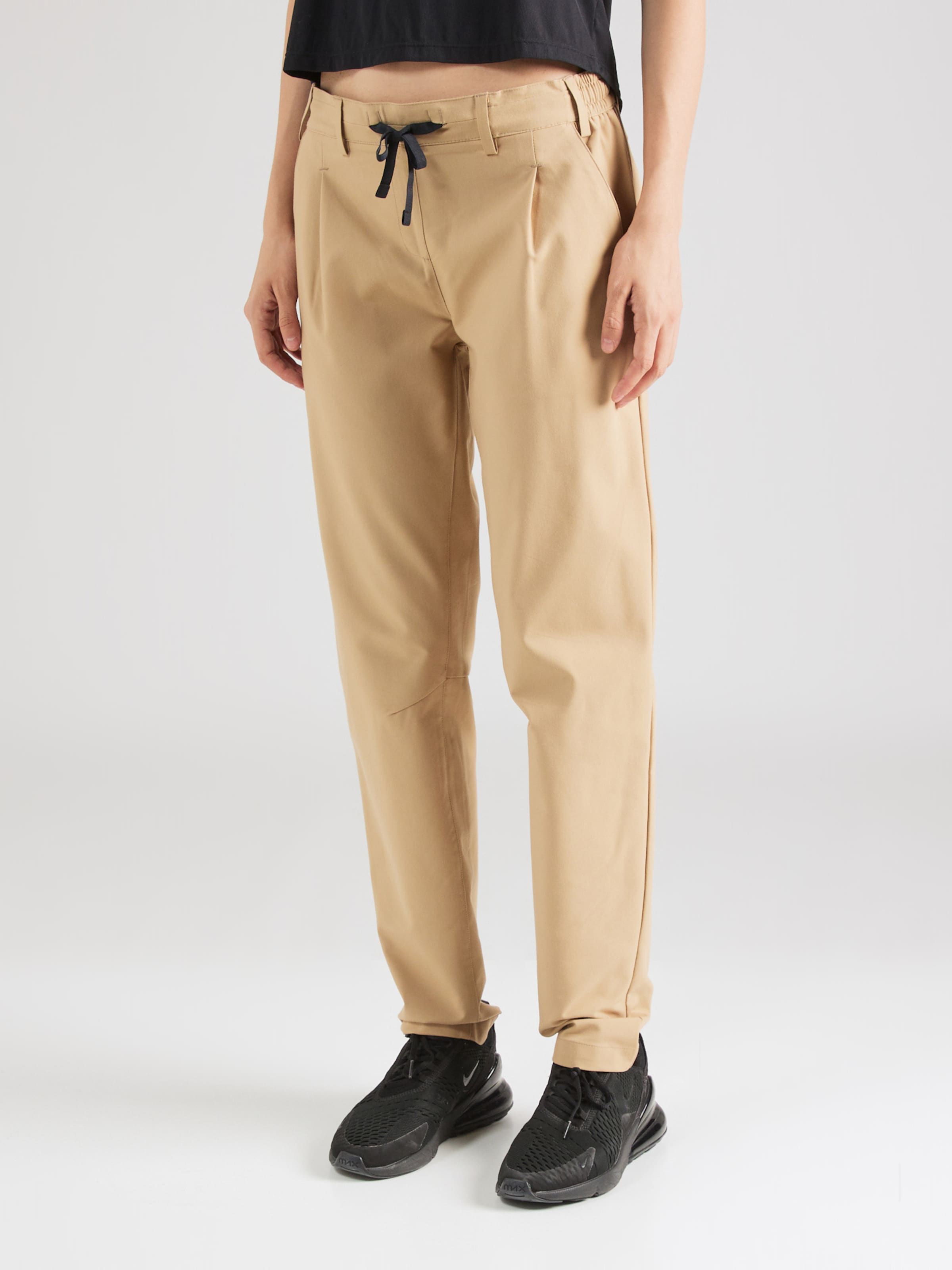 Schöffel Regular Workout Pants 'Oaktree' in Sand | ABOUT YOU