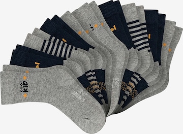 SCHIESSER - Calcetines en gris: frente