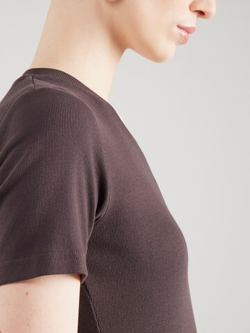 Samsøe Samsøe T-Shirt 'ALEXIS' in Braun