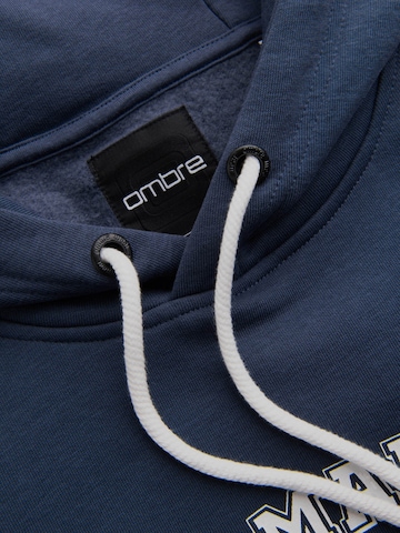 Ombre Sweatshirt in Blue