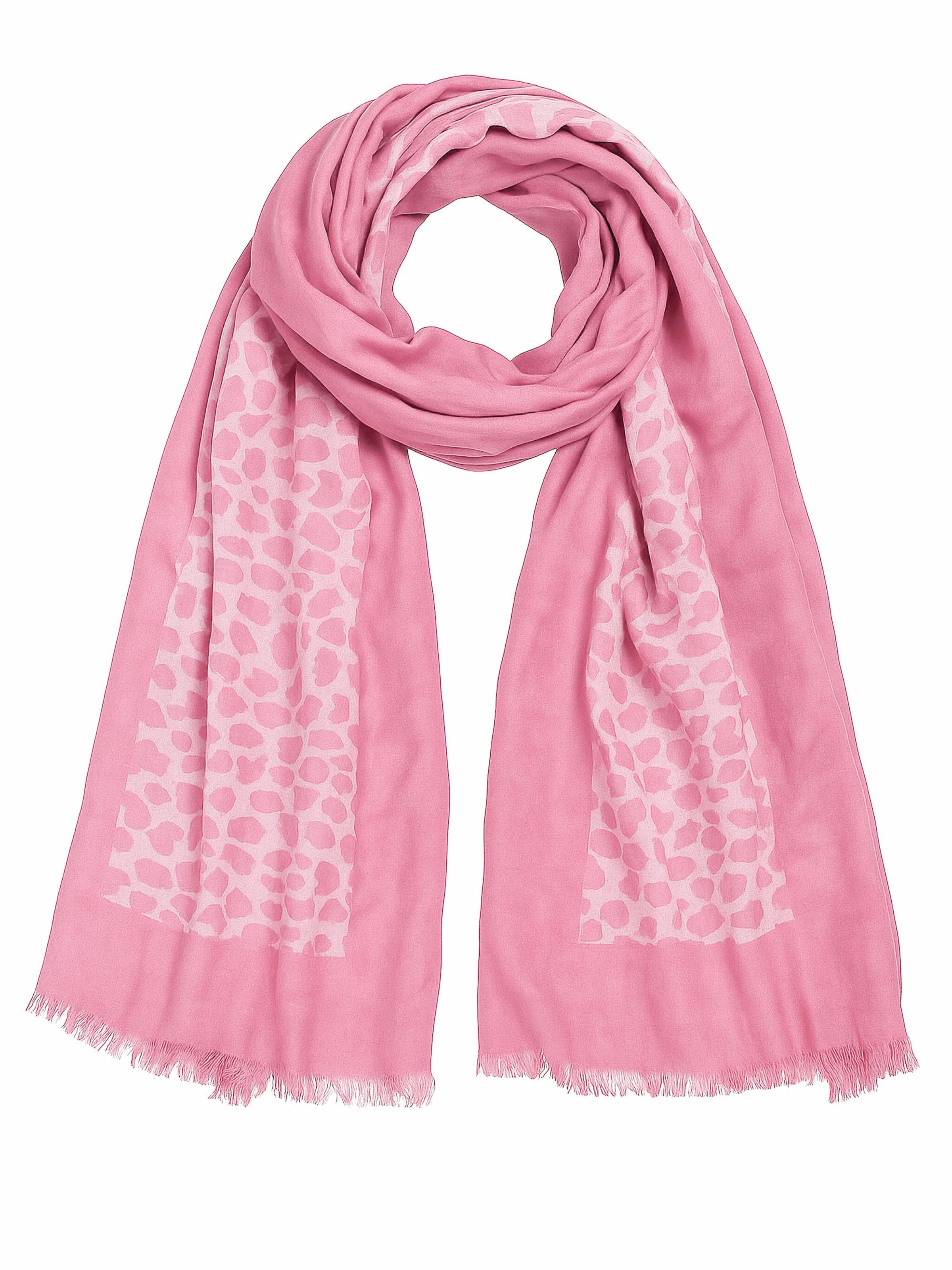 COLLEZIONE ALESSANDRO Schal 'Leos Traum'‌‌‌ in Pink: Vorderseite