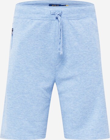 Polo Ralph Lauren Regular Broek in Blauw: voorkant