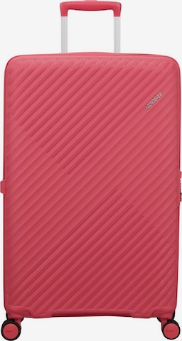 American Tourister Cart in Pink: front