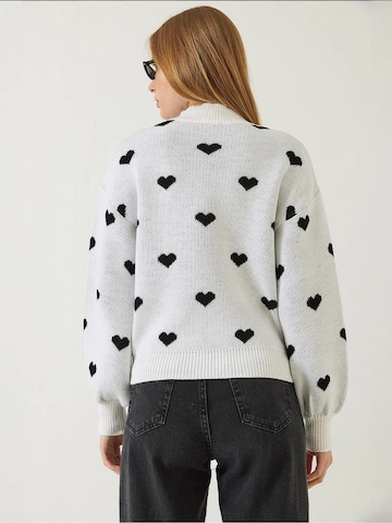 Bianco Lucci - Pullover em cinzento