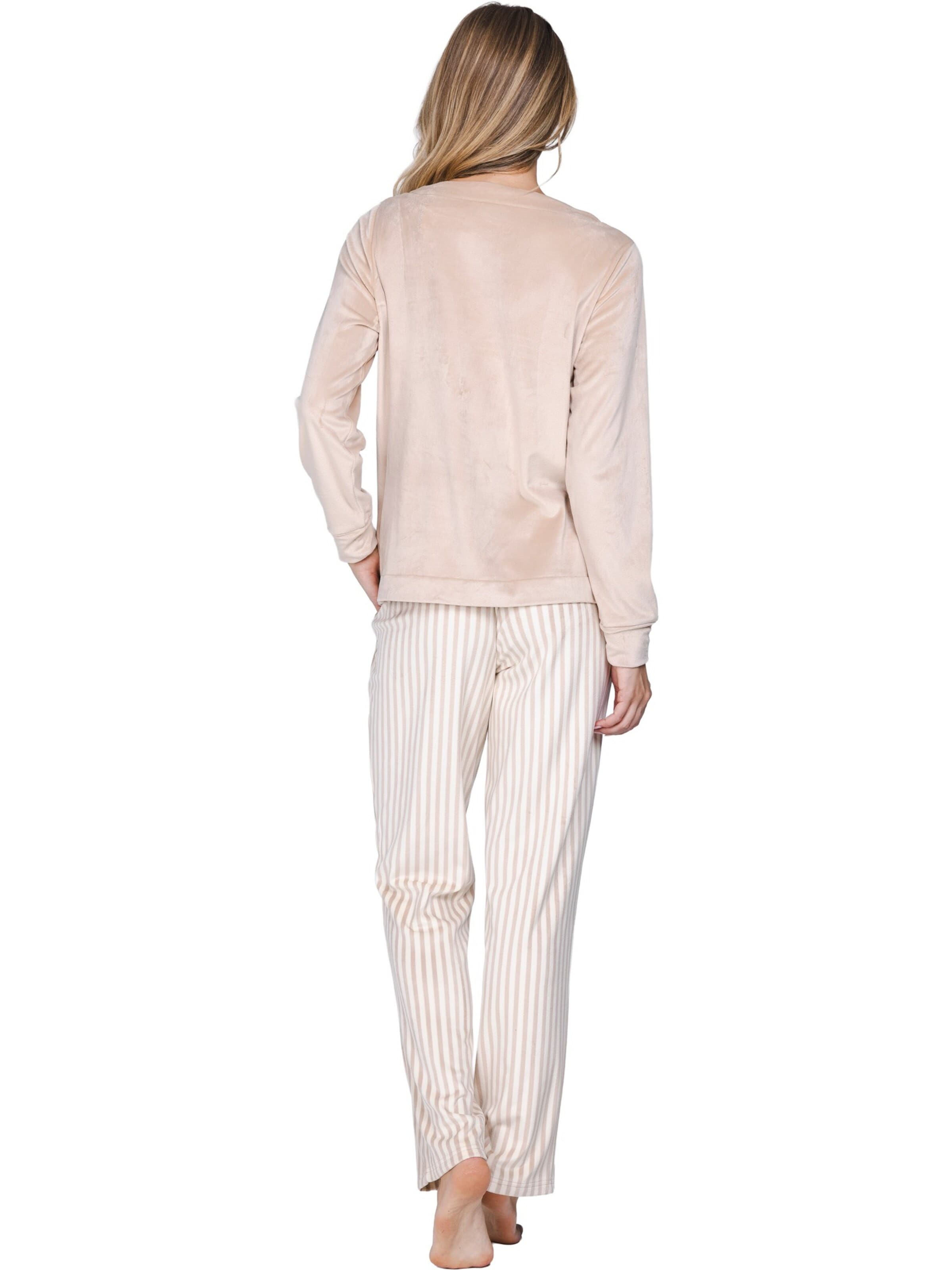 Pastunette Pyjama 'Softness' in Beige
