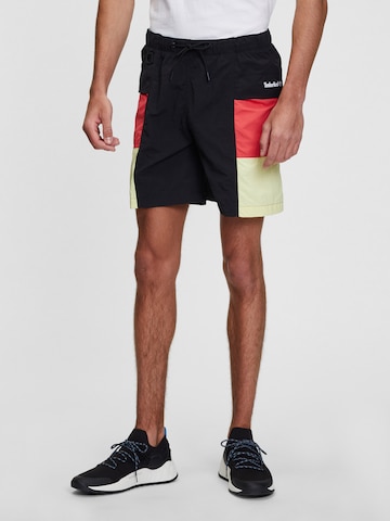 TIMBERLAND Shorts in Schwarz: front