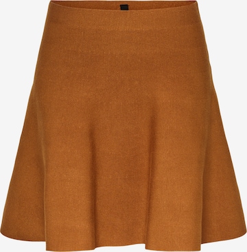 Y.A.S Skirt 'Halton' in Brown: front