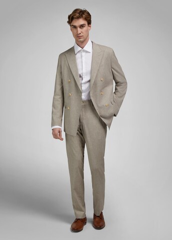 HECHTER PARIS Regular Trousers 'MODERN FIT' in Beige