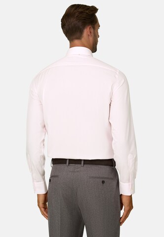 Coupe regular Chemise Boggi Milano en rose