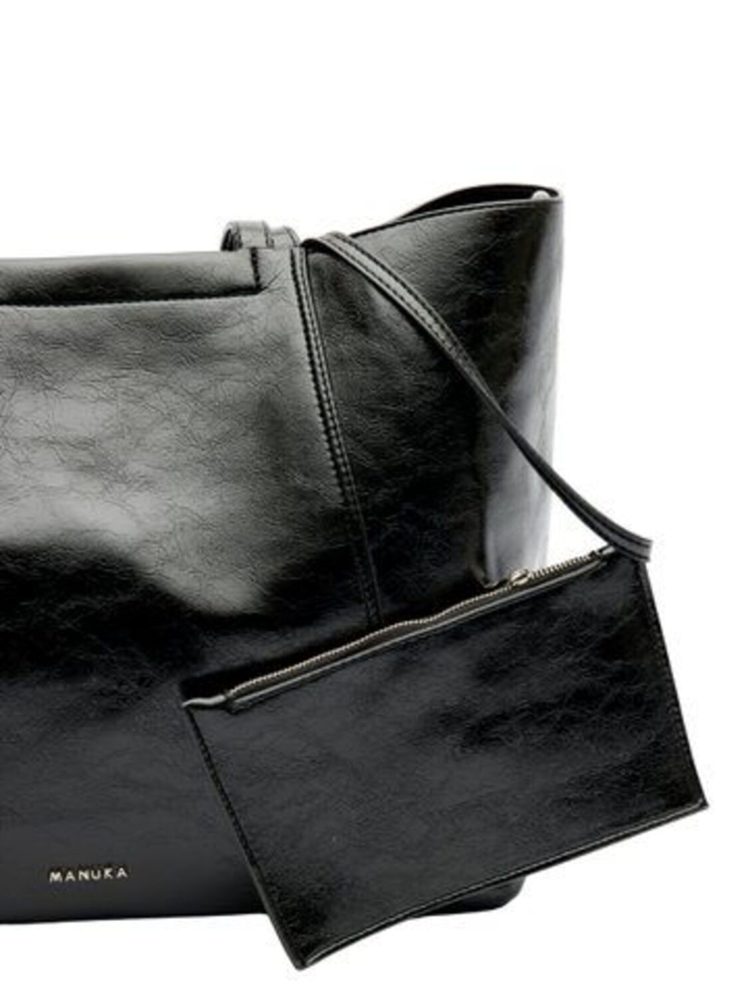 MANUKA Shopper in Zwart