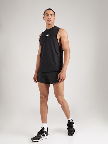 ADIDAS PERFORMANCE Funkcionalna majica 'D4T Workout' | črna barva